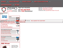 Tablet Screenshot of gndzero.com